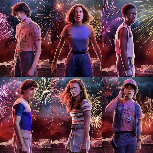 Stranger Things T3 Netflix afiche