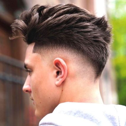 corte de pelo degradado para hombre 2024 8