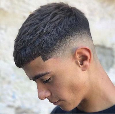 Corte de pelo para hombre 2025 01. Corte de pelo hombre Fade Bajo 1