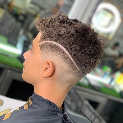 Corte de pelo para adolescentes 2025 04. Corte de pelo hombre corte con Navaja 1