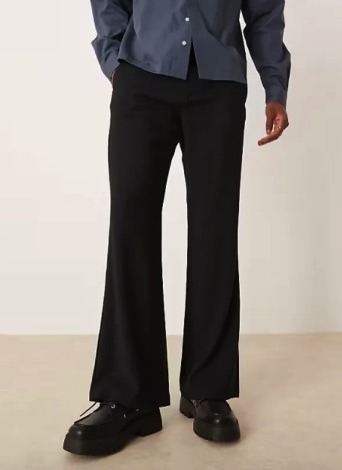 pantalon campana flare asos