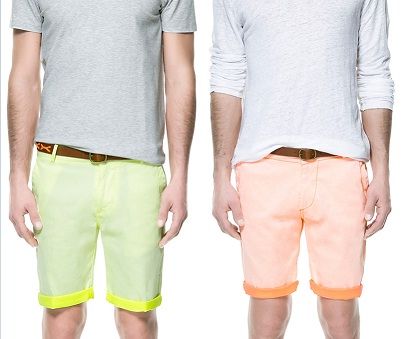 La colección de bermudas para hombre que proponen las tienda ZARA para esta temporada bermudas de la tienda ZARA