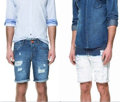 bermudas para hombres de la tienda ZARA