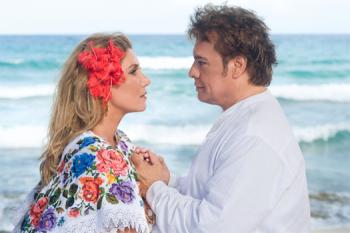 Maite Delgado y Juan Gabriel