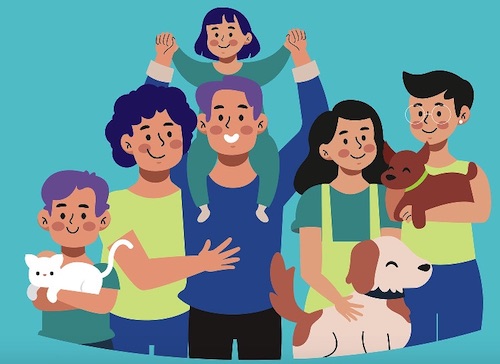 familia que lucha por sus derechos