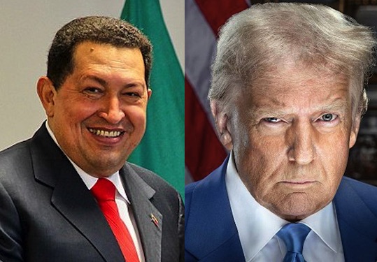 donald trump hugo chavez