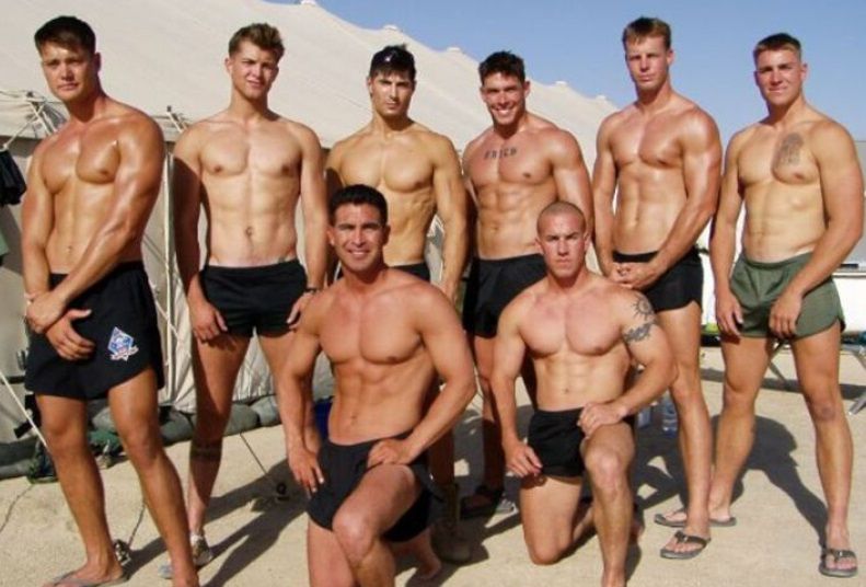 fotos de soldados sexys
